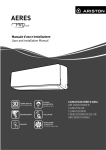 Manuale d`uso e installazione User and installation Manual