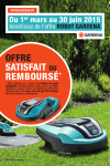 OFFRE SATISFAIT OU REMBOURSÉ*