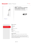 MF52 - Coulisseau antichute automatique et manuel