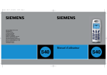 User guide S40 F