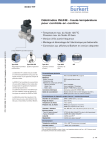 Débitmètre INLINE - haute température pour contrôle en continu