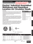 Dayton® Industrial Assembled Washdown and Hazardous Location