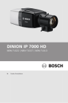 DINION IP 7000 HD - Bosch Security Systems
