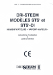 DRI-STEEM MODELES STS et HUMlDlFlCATEURS