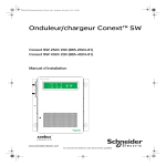Onduleur/chargeur Conext™ SW - SE Solar