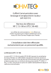 Normes de référence NF C 15-100 et UTE C 90-483 L