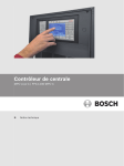 Contrôleur de centrale - Bosch Security Systems