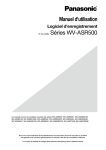 Manuel d`utilisation Nº de modèle Séries WV-ASR500 - psn