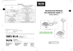 BALANCE ELECTRONIQUE WB-100MA/WB-110MA