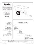 UTILITY CART - Agri-Fab