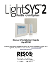 Manuel d`Installation Rapide LightSYS2