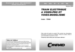 train electrique a voies-pro et voies-modelisme