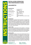 Mode d`emploi - Refco Manufacturing Ltd.