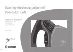 Steering wheel mounted control Parrot MULTICAN