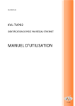 MANUEL D`UTILISATION - KVL Comp Kft. | Home