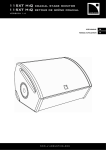 115XT HiQ coaxial stage monitor tage monitor tage monitor 115XT