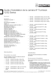 Guide d`installation de la caméra IP TruVision 12/32 Series