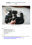 Canon G9 + accessoires terrestres Nouveau prix