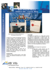 BANC D`EQUILIBRAGE MODELE B20 – Capacité 900 kg