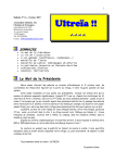 Bulletin Trimestriel d`Information