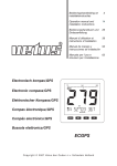 Electronisch kompas/GPS Electronic compass/GPS