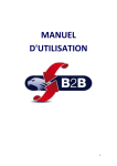 MANUEL D`UTILISATION