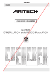 Centrale cd6102s33 cd6202s33 - Notice