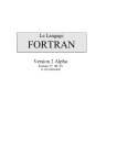 FORTRAN - Guillaume Speurt