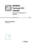 ISOBUS- Terminal CCI 100/200