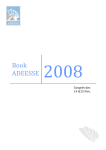 Résumé des communications ADEESSE 2008 au 03 11 1ère Partie