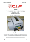 four de refusion convection forcee ft02