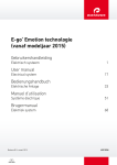 E-go® Emotion technologie (vanaf modeljaar 2015)