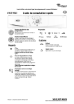 Guide de consultation rapide