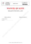 manuel qualite du lbm ch macon - Manuel de prélèvement