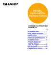 AR-M160/M205 Operation-Manual FR