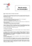 Note de service (évaluations CM2-CE1)