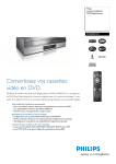 DVDR3510V/31 Philips Lecteur/enregistreur DVD/Magnétoscope
