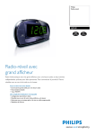 AJ3540/12 Philips Radio-réveil