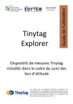 Manuel d`utilisation de Tinytag Explorer