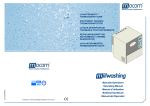 Manuale Operatore Operating Manual Manuel d`utilisation