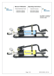 Manuel d`Utilisation Operating instructions