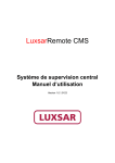 LuxsarRemote CMS_Manuel_V1.0.19123_FR_En