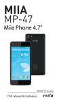Miia Phone 4,7”