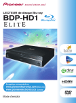 LECTEUR de disque Blu-ray BDP-HD1