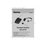 Headset-Switch HA-2710