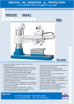 PERCEUSE RADIALE R60v - pmo