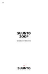 Suunto ZOOP (Fr.)