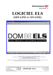 Logiciel els - Notice utilisation