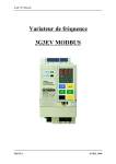 Variateur de fréquence 3G3EV MODBUS