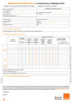 DEMANDE DE RESILIATION – le Forfait Fixes et Mobiles 2010